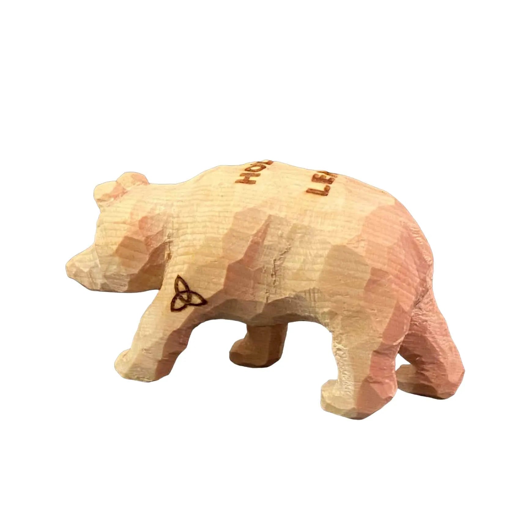 Schnitzfigur aus Arvenholz | Bär