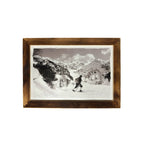 Altholz Bilderrahmen - faszinierende Winterlandschaft