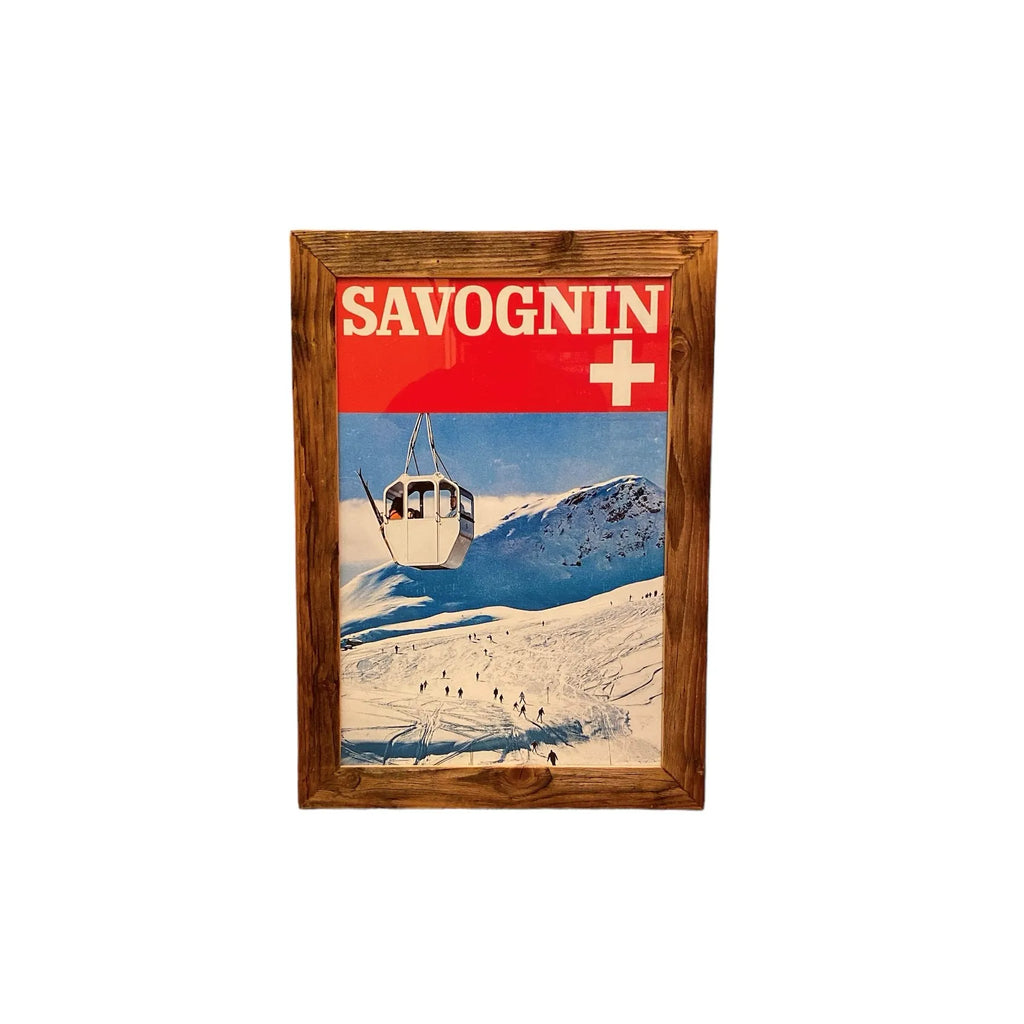 Altholz Bilderrahmen mit dem "Druck" - ein Klassiker